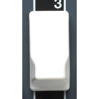 Nord Bouton Fader Blanc (Drawbar) Section orgue - Vue 1